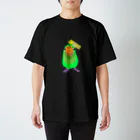 鳥の巣のヤエザクラインコさん スタンダードTシャツ