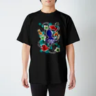 Nobby's SUZURI shopのタコさんと踊ろう スタンダードTシャツ