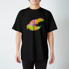 ゆるはちゅ日和のビビッドレオパ Regular Fit T-Shirt