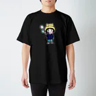 kaoricompusのシャボン玉nanaちゃん（白ふち） スタンダードTシャツ