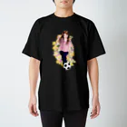 そらのボールで遊ぶ女の子 スタンダードTシャツ