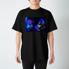 ねこあんしえるの宇宙ネチコ ２ スタンダードTシャツ