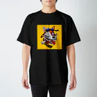 松本芽維新の我楽多SHOPのハンガードッくん/きいろ スタンダードTシャツ