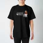 オリジナル工房プリントンのバセットハウンド 前後イラスト プリント Regular Fit T-Shirt