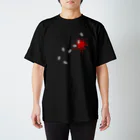 Rook'sVisionの死兆星／血痕 [赤白] スタンダードTシャツ