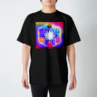 紫園+sion+(麗舞+reybu+)の七星陣メタトロン🔯カラフル🌈 スタンダードTシャツ