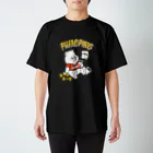 PUMGPINGのダイエット中のクマさんTシャツ（ブラック） Regular Fit T-Shirt