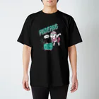 PUMGPINGのエアロビするゴリラさんTシャツ（ホワイト以外） スタンダードTシャツ