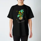 タイランドハイパーリンクス公式ショップのタイの妖怪「ナーンターニー」 BLACK Regular Fit T-Shirt