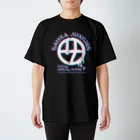 SAUNA JUNKIES | サウナジャンキーズのマルサ(トランスカラー/黒) スタンダードTシャツ