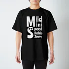 マイルドショッピングのＭＳポップデザインＴシャツ１号（濃色） スタンダードTシャツ