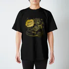 Hitotsuki Designのカラーが選べる/Twin pigs(プリント:Gold） Regular Fit T-Shirt