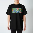 NEKONOKOのNEKONOKO×土方ゑいコラボ「動物園」 Regular Fit T-Shirt