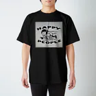 ハッピーピープルの四足歩行ちゃん Regular Fit T-Shirt