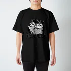 カレーゴハンナー  CURRYGOHANNERのハム猫一家の大騒動 Regular Fit T-Shirt