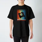 kg_shopのBREAD CLIP -Retro Design- スタンダードTシャツ