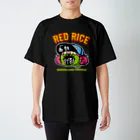 東京スシダラケのRED RICE(黒) Regular Fit T-Shirt