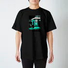 AlcoholBrigde(酒橋)のBEER trip (night) スタンダードTシャツ