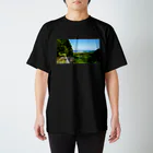 直翅類.jpの西表島　ピナイサーラの滝 スタンダードTシャツ