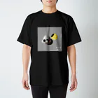 【全盲の絵描き】オバケのタムタムの【全盲の画家】皆既月食 スタンダードTシャツ