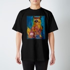 Binagata OKINAWA の紅型師のシーサー Regular Fit T-Shirt