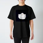 アートの綿毛のおばけだぞー スタンダードTシャツ