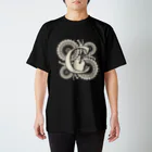 レトロネコ雑貨 華鳥風月のレトロネコ　イニシャルTシャツ C Regular Fit T-Shirt