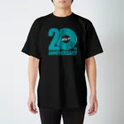 ザ・クレーター オフィシャルグッズの20th ロゴT／グリーン×ブラック スタンダードTシャツ