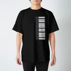 雑貨屋だいちゃんの鍵盤･wh Regular Fit T-Shirt