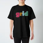 stormcat24さんのgrid t-shirt スタンダードTシャツ