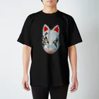 狐面職人MOAの狐面シリーズ Regular Fit T-Shirt