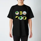 世捨てたぬきのお魚どろぼうを探せ！ スタンダードTシャツ