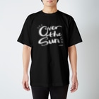 TBSラジオ『ジェーン・スーと堀井美香の「OVER THE SUN」』グッズのOVER THE SUN_Tシャツ(黒) Regular Fit T-Shirt