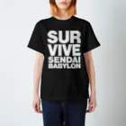 SURVIVESENDAIBABYLON@鈴木無花果のSURVIVESENNDAIBABYLON Regular Fit T-Shirt