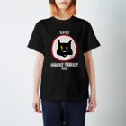 hanky-pankyのBLACK CAT スタンダードTシャツ