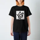 桐谷こむぎのおみせｽｽﾞﾘ支店の桐谷こむぎロゴ・白 Regular Fit T-Shirt