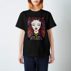 ChristeleImaginationのKaleidoscopic Girl Regular Fit T-Shirt