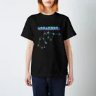 tomokomiyagamiのスタースタッズ星座　水瓶座 スタンダードTシャツ