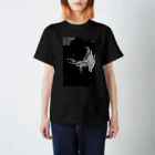 Gallery Hommageのwoman-monochrome スタンダードTシャツ