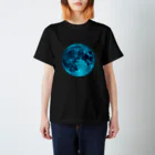 高野寛のSUZURIのBlue Moon Regular Fit T-Shirt