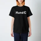 HandC のHandC  ロゴ ホワイト スタンダードTシャツ