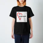 けーしょっぷのUnknown@Heart枠付き Regular Fit T-Shirt