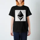 暗号資産と食べ物の仮想通貨　Ethereum（イーサリアム） スタンダードTシャツ