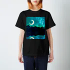 R☆worldの夏の夜空 Regular Fit T-Shirt