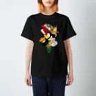 日下田のフォーリング寿司(濃色用) Regular Fit T-Shirt