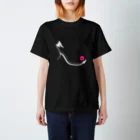 モアのさきっぽだけ(濃) Regular Fit T-Shirt