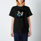 PUNK TV ART SHOPのnice crazy punk Regular Fit T-Shirt