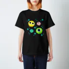 鳥の巣のめめたんT　（星ミント） スタンダードTシャツ