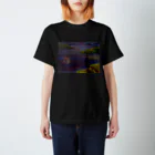 サラのアートTシャツの湖上の家　House in Water スタンダードTシャツ