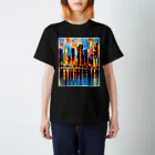 okada_labのCITYSCAPE Regular Fit T-Shirt